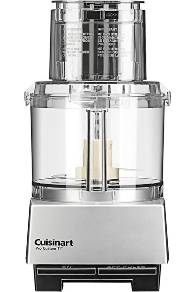 Cuisinart DLC-8SBCY Pro Custom 11-Cup Food Processor, Brushed Chrome