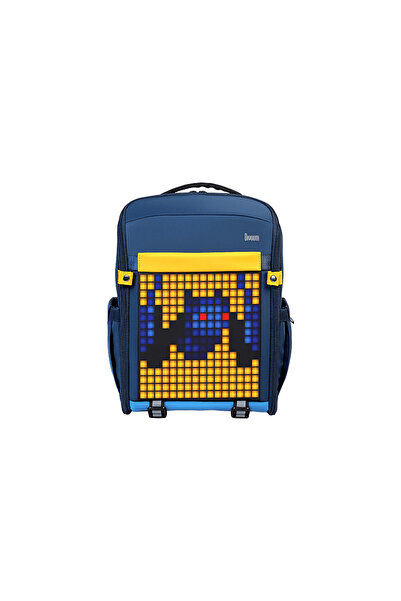 DIVOOM Backpack S Ledli Ekran APP Kontrollü Akıllı Sırt Çantası Mavi