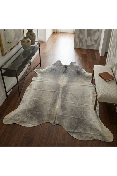 Natürel Gri XXL Ebat İthal Premium Hakiki Dana Postu 245x220cm