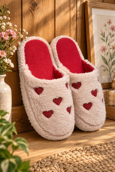 Moda Frato 3'lü Paket LOVELY Kapalı Kadın Terlik Ev Terliği Ses Yapmayan Taban Yumuşak Rahat Terlik