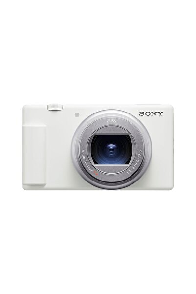 Sony ZV-1 II | Beyaz renkte yüksek kaliteli hibrit seyahat kamerası