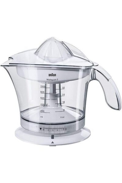 Braunability Braun MPZ9 Multiquick 3 Citrus Juicer, 1 Litre