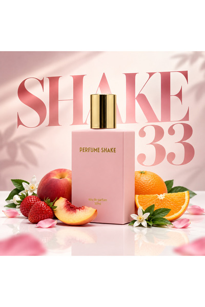 PERFUME SHAKE Shake 33 Eau de Parfum | Floral Fruity Fragrance with Mandarin,...