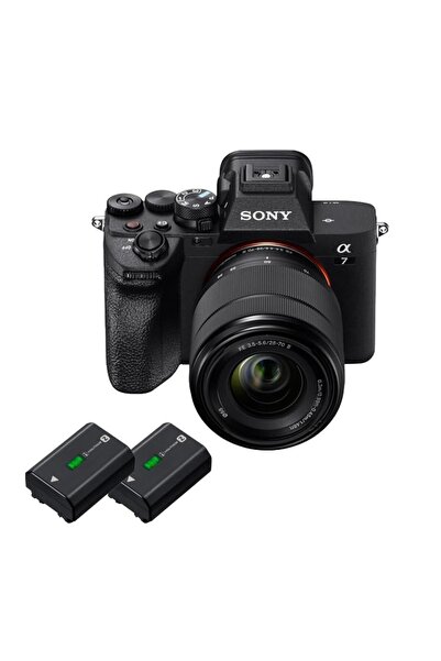 Sony 28-70 mm II objektifli Alpha 7 IV tam format sistem fotoğraf makinesi