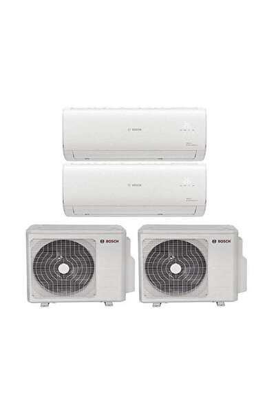Bosch Multi Split İnverter Klima 72000 Btu Dış (36+36) + 2 İç Ünite 24000 + 2...