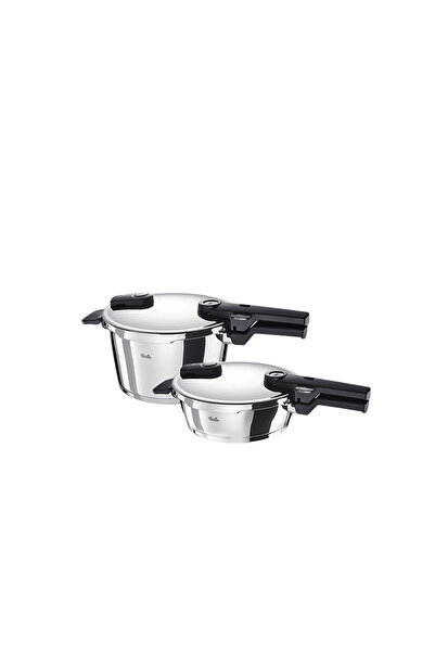Fissler Vitaquick Elemental 4.5 l+2 l Düdüklü Tencere Inox