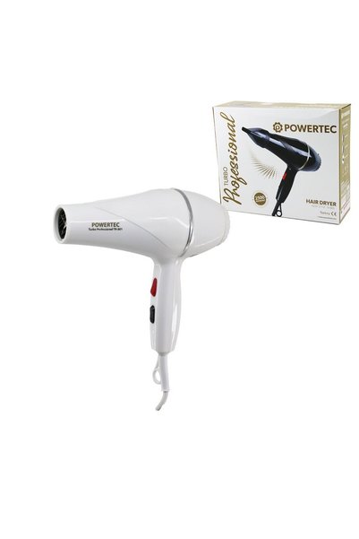 POWERTEC TR-501 Saç Kurutma ve Fön Makinesi 2500W Beyaz