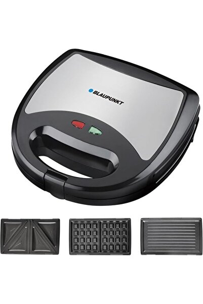 Blaupunkt جهاز صنع الساندويتشات 3 في 1 بقوة 750 واط - ألواح شواء ووافل وساندو...