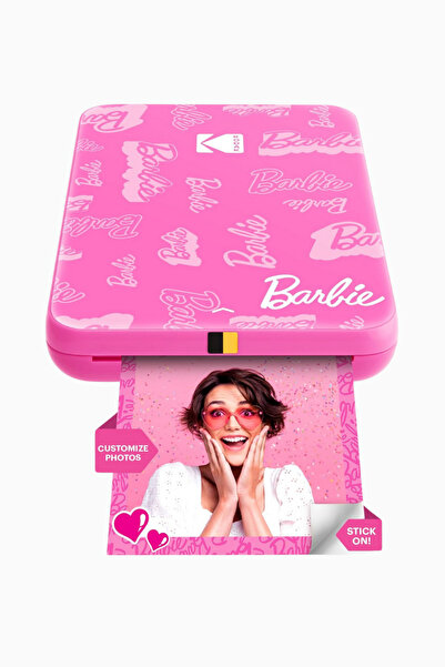 Kodak Barbie x Step Slim Kablosuz Anında Fotoğraf Yazıcısı - Açık Pembe