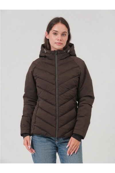 PIQUE Women's Hooded Puffer Coat Shapex