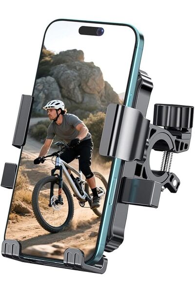 GENERAL Universal Bike Phone Mount - Compatible with Motorcycle, Electric Sco...