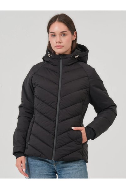 PIQUE Women's Hooded Puffer Coat Shapex