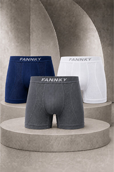 FİT WOMEN Men's Casual Comfort Daily 3-Piece Boxer