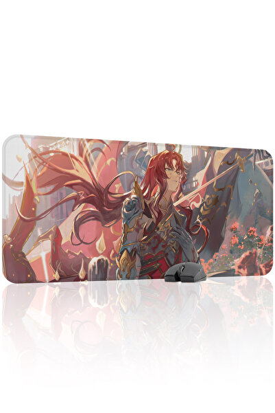 mousepad bastir Argenti Honkai: Star Rail Anime V1 - 90x40 Gaming Mouse Pad Α...