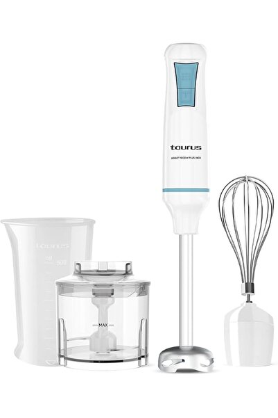 Taurus Hand Mixer Robot 1000 Plus Stainless Steel, 2 Speed Levels + Turbo, St...