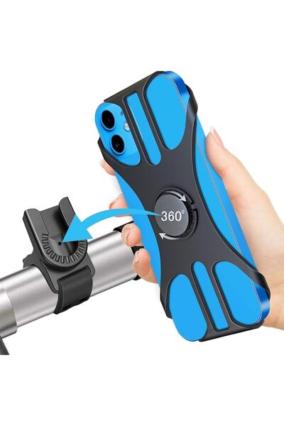Deerfun Detachable Bike Phone Holder, Universal Bicycle Motorcycle Cell Phone...