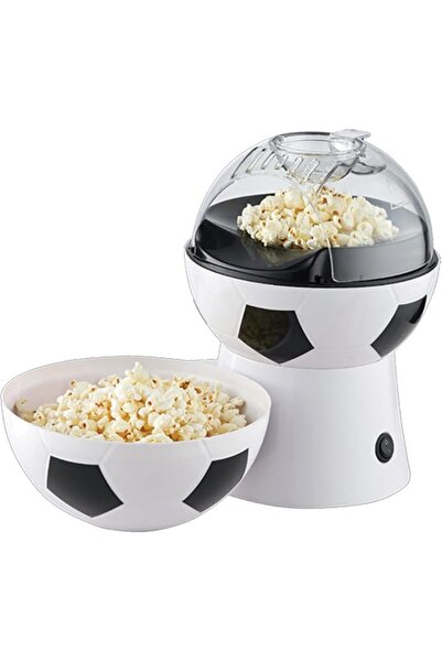 B&D Soccer Ball Design Popcorn Maker, 1200W High Power Hot Air Popper, 2.5L L...