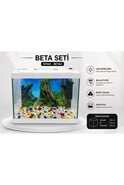 Fauna Pet Supplies Beta Balığı Akvaryum Seti