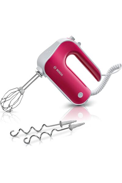 Boschen خلاط يدوي بوش MFQ40304 - 500 واط، أحمر وفضي