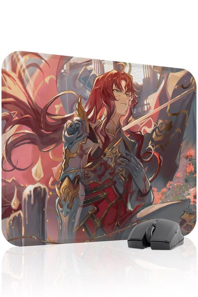 mousepad bastir Argenti Honkai: Star Rail Anime V1 - 48X40 Gaming Mouse Pad M...