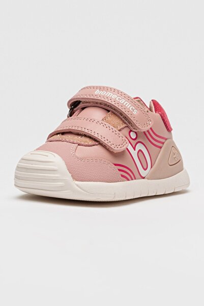 BIOMECANICS Pantofi sport copii Biomecanics, piele, închidere velcro, roz