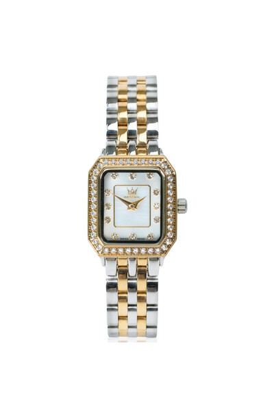 Imperial Women's 2TGP Stainless Steel Watch, White MOP Dial, Y121 Movement, B...