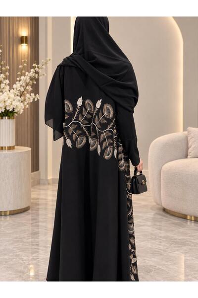 my abaya عبايه نسائيه سوداء فاخره