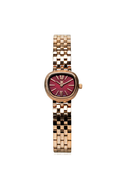 Imperial Women's Rose Gold Stainless Steel Watch, Purple Dial, Y121 Movement,...