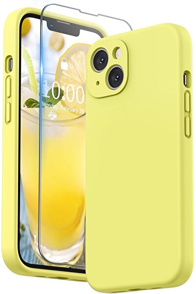 SURPHY Compatible with iPhone 13 Case with Screen Protector, (Camera Protecti...