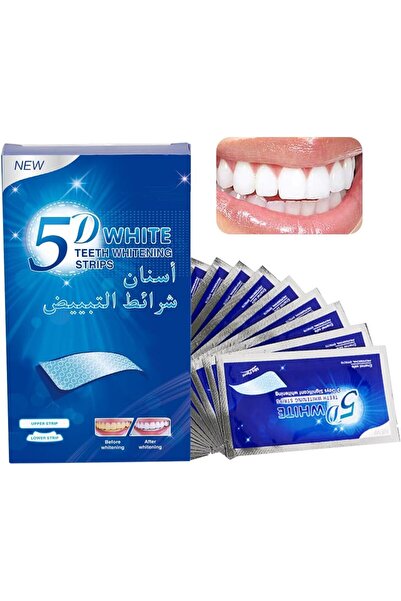 L&Wen Advanced 5D White Teeth Whitening Strips, Fast Effective and Portable, ...