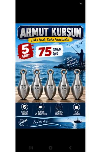 75 Gram Olta Kurşunu (5 Adet)
