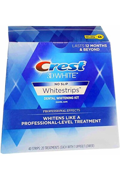 CRESTEM OAMENI Crest 3D No Slip Whitestrips Professional Effects Teeth Whiten...