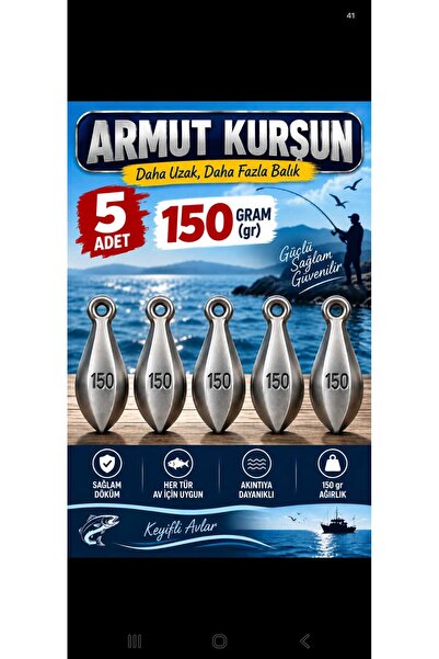 150 Gram Olta Kurşunu (5 Adet)