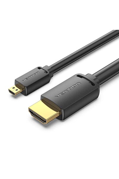 Vention Cablu video, microHDMI(T) la HDMI(T), 3m, rezolutie 4K la 60Hz, negru...