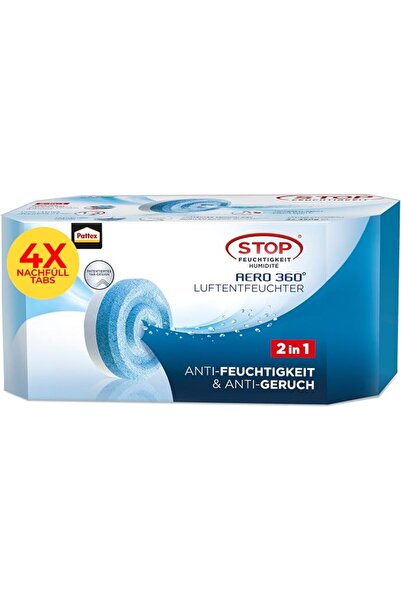 Pattex إيرو 360 °   عبوة إعادة تعبئة أقراص نيوتريال (عبوة من 4 قطع)، تقلل الر...