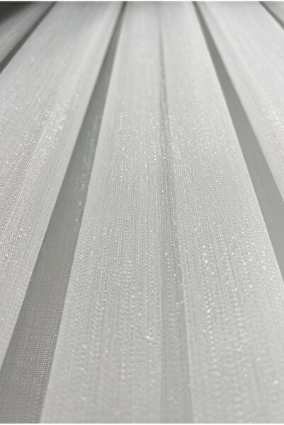 KENANAKDENİZ SİMLİ BAMBU Tül Perde 1/3 SIK PİLE Ağır Gramajlı Kırışmaz Ütü İs...