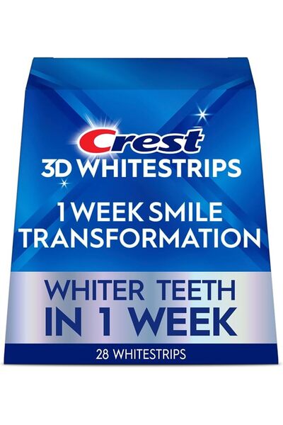 CRESTEM OAMENI Crest 3D White Luxe Whitestrip Teeth Whitening Kit, Glamorous ...