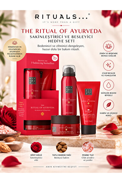Rituals The Ritual Of Ayurveda Sakinleştirici Ve Besleyici Hediye Seti Small