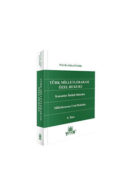 Yetkin Yayınları Türk Milletlerarası Özel Hukuku