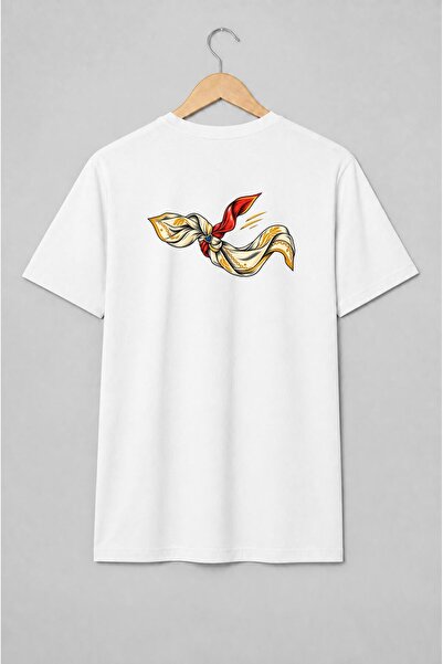 Generic Brand Tricou unisex cu Fundă cu inimă în stil vintage
