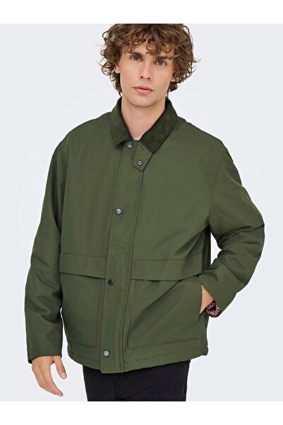 Only & Sons ONSKOSMO PADDED JACKET OTW VD Olive Night