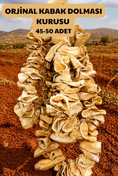 ŞEMSÜ'Ş-ŞÜMUS Yeni Sezon Orjinal Dolmalık Kabak Kurusu 45-50 Adet Arası