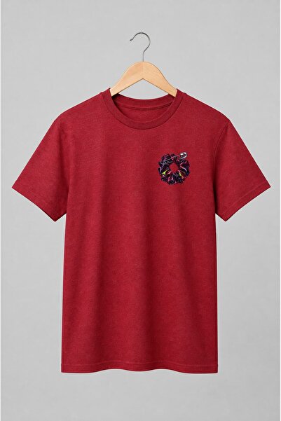 Generic Brand Tricou unisex cu Scrunchie cu ac de siguranță în stil dark romance