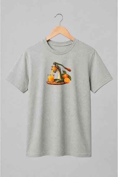 Generic Brand Tricou unisex cu Storcător manual de portocale vintage