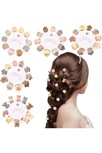 KASTWAVE Mini Hair Clips, 50Pcs Cute Non-slip Bangs Clips for Girls and Women...