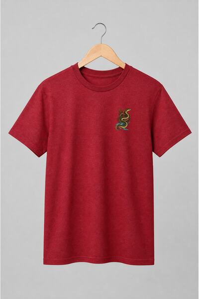 Generic Brand Tricou unisex cu Anghilă ilustrată pentru pescari