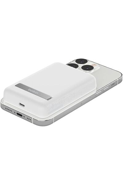 Belkin Limited Belkin 5000mAh Magnetic Wireless Power Bank, Portable Charger ...