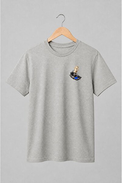 Generic Brand Tricou unisex cu Cal de șah pentru pasionații de strategie