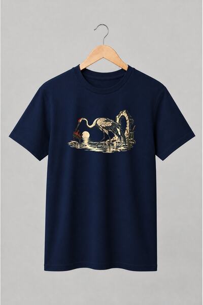 Generic Brand Tricou unisex cu Cocor fantasy cu coroană medievală