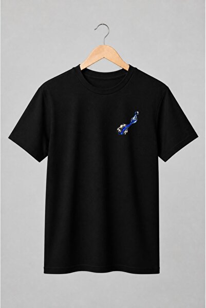 Generic Brand Tricou unisex cu Sculptură abstractă cu aspect de sticlă